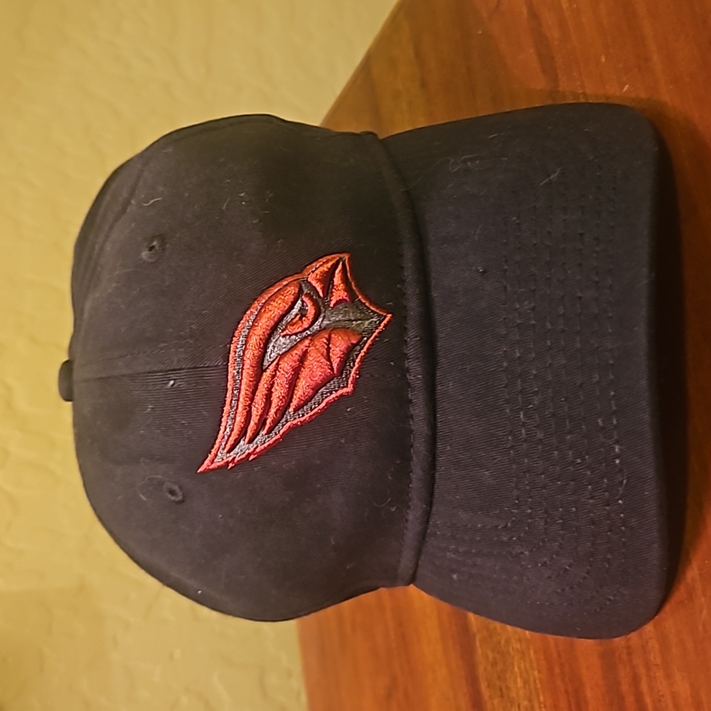 Arizona Cardinals NFL Proline Flexfit Hat - Black & Red